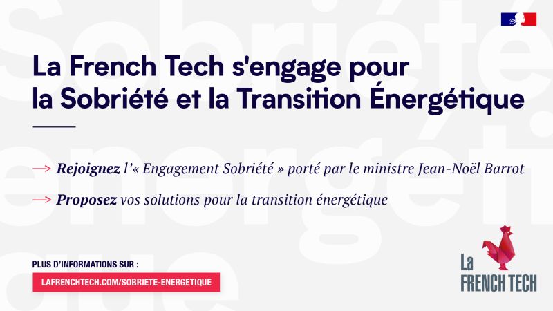 La French Tech s&rsquo;engage pour la Sobriété et la Transition Énergétique