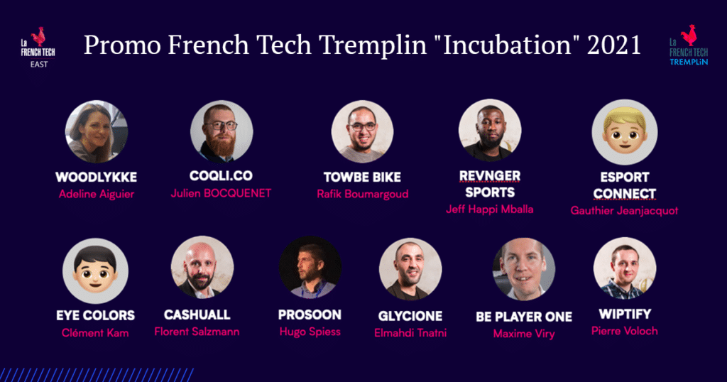 Découvrez les 10 lauréats de la promotion French Tech Tremplin Incubation 2021