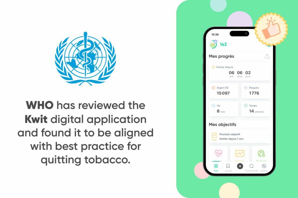 Kwit révolutionne la lutte contre le tabagisme avec l&rsquo;Appui de l&rsquo;OMS