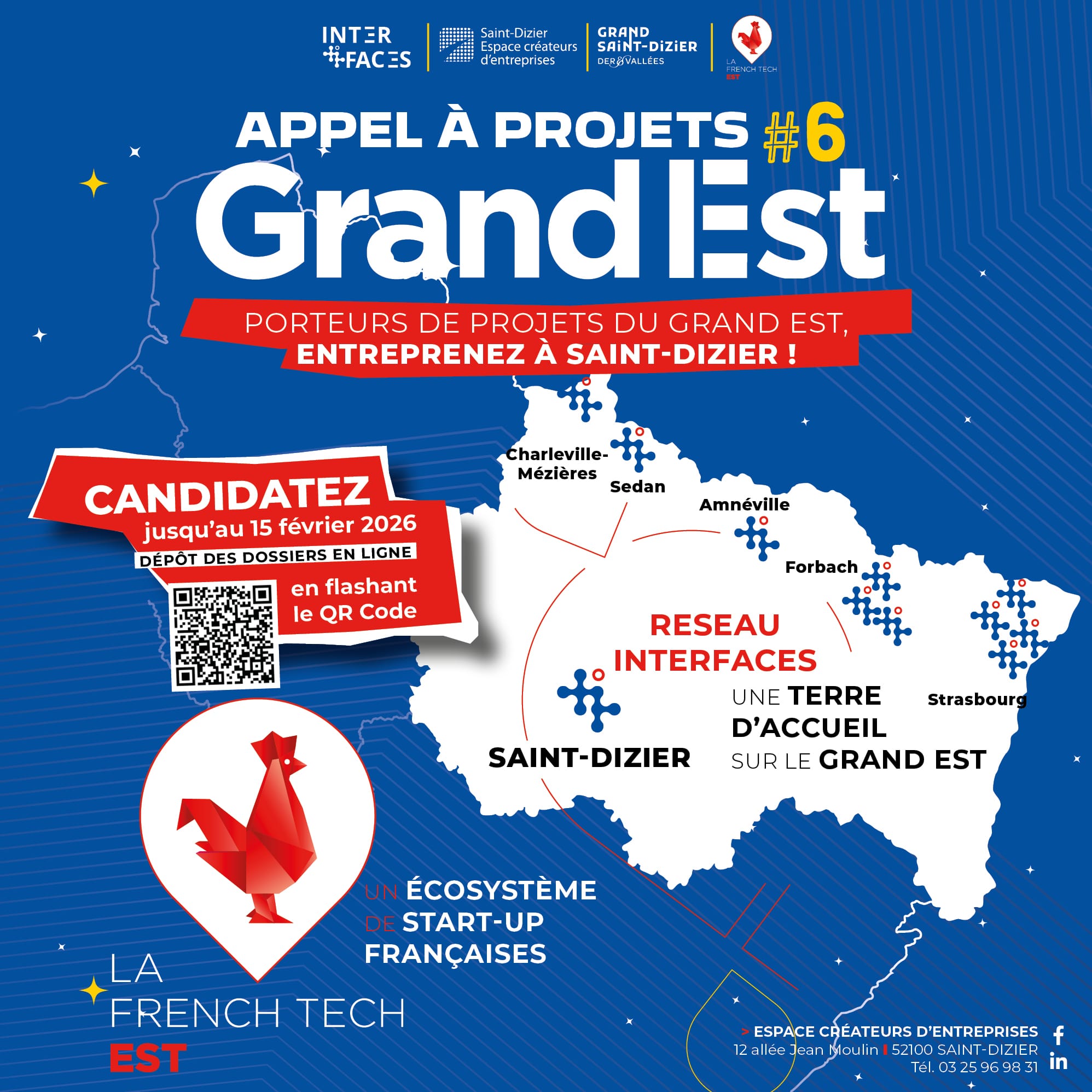 Porteurs de projets du Grand Est : Donnez une nouvelle dimension à votre ambition !